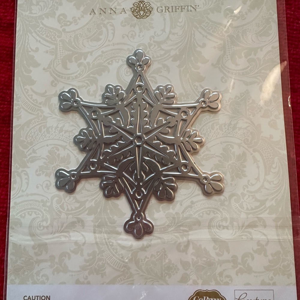 Snow flake metal die.